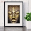 Bouddha-Paisible-Face-Affiches-et-Gravures-Toile-Art-Peinture-Mur-Photo-Pour-Salon-Mur-D-cor