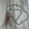 Mode-3D-m-tal-Bouddhiste-Bouddha-bois-Perles-Long-gland-collier-Unique-boh-me-de-yoga