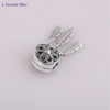 Pendentif Charm Ethnique« Nirvāṇa » Attrape-rêve en Argent- Détails 1