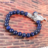 Bracelet Bohème « Akāra » Arbre de vie, en Lapis Lazuli-3