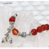 Bracelet  Bohème « Sarasvatī »  en Cornaline-2