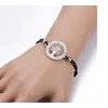 Bracelet « Arbre Céleste des Jātaka » - 2. Sérénité Or jaune porté