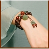 Main-Redsandalwood-Perles-Bracelet-Lotus-Perl-Wrap-Bracelet-Bonne-Chance-Bracelet-Lady-Bijoux-Cadeau