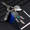 Petite-Main-Plume-Dream-Catcher-Porte-cl-s-Keychain-D-cor-Voiture-Sac-Suspendus-D-coration