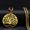2018-Mode-Arbre-de-Vie-En-Acier-Inoxydable-Colliers-Femmes-Jewlery-Or-Rond-Couleur-Long-Colliers
