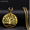 Pendentif Ethnique «Bodhisāttvā » Arbre de Vie avec chaîne-20