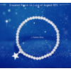 Bracelet  Bohème « Candrāpīḍa »  en Pierre de Lune Arc-en -ciel et Argent Sterling-3