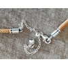 Collier cuir Camel détails fermoir-1