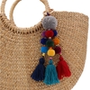 1-PC-Style-Boh-me-perles-en-bois-Porte-cl-s-Pompon-Porte-cl-s-Sac