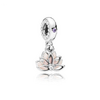 Charm Bohème «Padmanābha » Fleur de Lotus en Argent Sterling-1