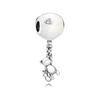 Charm  «Acchābhālla» Petit Ours en Argent Sterling-1