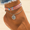 Vintage-OM-Rune-Armure-Bracelets-de-Cheville-Pour-Les-Femmes-2018-Nouvelle-Main-Coton-Cheville-Bracelets