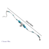 Bracelet de Cheville Bohème « Sarasvān » Esprit de la Mer -5