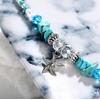 Bracelet de Cheville Bohème « Sarasvān » Esprit de la Mer -10