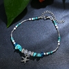 Boh-me-Starfish-Pendentif-Bracelets-de-Cheville-Pour-Les-Femmes-Boho-Naturel-Pierre-Perles-Bracelets-Sur