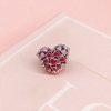 Nouvelle-925-Perles-En-Argent-Sterling-Charme-Ajour-Rose-et-Rouge-mail-clat-De-L-amour