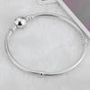 Authentique-925-Sterling-Argent-Bracelet-Circulaire-Fermoir-Serpent-Cha-ne-De-Base-bracelets-Bracelet-Fit-Femmes