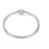 Bracelet personnalisable «Prakṛti » en Argent, Fermoir Cylindre à cliquet -7