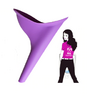 Urinoir féminin portatif pour faire p*p* debout !-9