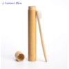 Brosse à dents de voyage + Boîte cylindre en Bambou naturel-3.1