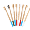 Brosse à dents « Anūpa  » manche coloré, en Bambou naturel-7