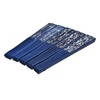 Tissu-bleu-ventilateur-main-Cool-t-classique-fleur-Design-Style-chinois-avec-teint-bleu-bambou-cadre