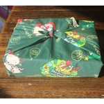 Tissu-de-table-de-style-japonais-foulard-furoshiki-coton-100-imprim-vague-nombreuses-utilisations