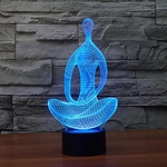Yoga-Spirituel-Zen-M-ditation-Atmosph-re-Luminarias-Lampe-LED-Illusion-Visuelle-Lumi-re-De-Noce
