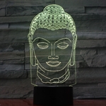 Bouddha-Lampe-7-Changement-de-Couleur-de-Lampe-3D-Atmosph-re-Bulbaison-Lumi-re-LED-3D