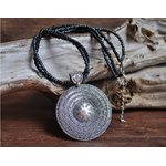 Collier Ethnique « Nāḍis » en Argent Tibétain et Perles de rocaille-15