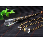 Pendule de soin énergétique « Wicca »  en Quartz clair-9