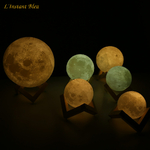 Lampe Lune 3D Tactile « Chaṇdravandā » 6.1