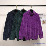 Pull chenille «Mahādevī » Chaleur et Confort-5.1