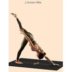 Tapis de Yoga «Gautama» Noir et Or – 183 x 68 cm –  6 mm d’épaisseur-29.1