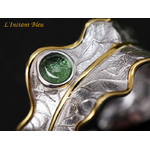 Bague Anneau Bohème « Ṇihār » en Tourmaline-9.1