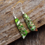 Boucles d’oreilles « Samastā »  en Jaspe Impérial-1.1
