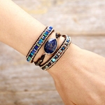 Bracelets-en-cuir-pour-hommes-et-femmes-couleur-bleue-3-brins-fait-la-main-Sodalite-cristal