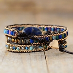 Bracelets-en-cuir-pour-hommes-et-femmes-couleur-bleue-3-brins-fait-la-main-Sodalite-cristal