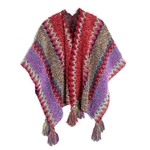 Poncho de style Boho-chic « Svārociṣa »-9