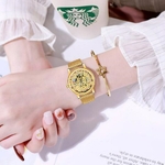 Montre-de-luxe-pour-femmes-bracelet-en-Silicone-Quartz-d-contract-nouvelle-mode