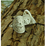 Bague Ethnique « Miaō » Esprit bohème – en Argent-2