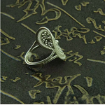 Bague Ethnique « Miaō » Esprit bohème – en Argent-4