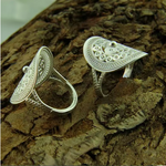 Bague Ethnique « Miaō » Esprit bohème – en Argent-9