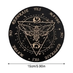 Cercle de Divination « Prātibhā » en Bois-2