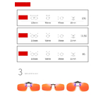 Surlunettes clipsables et relevables anti-lumière bleue « Jaipur »-13