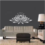 Grand Sticker mural « Sahasrāra » Lotus aux mille pétales 4