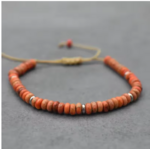 Bracelet Ethnique « Darśhan » en Howlite -2