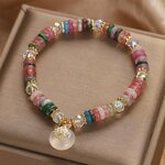 Bracelet « Mahārajā » en Cristal perlé 3