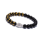 Bracelet bouddhiste « Black Boddhisattva »5