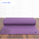 Tapis de Yoga Lotus - Prune